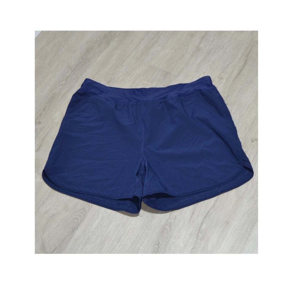 Lands' End Woman's Blue Active Shorts Size 16W